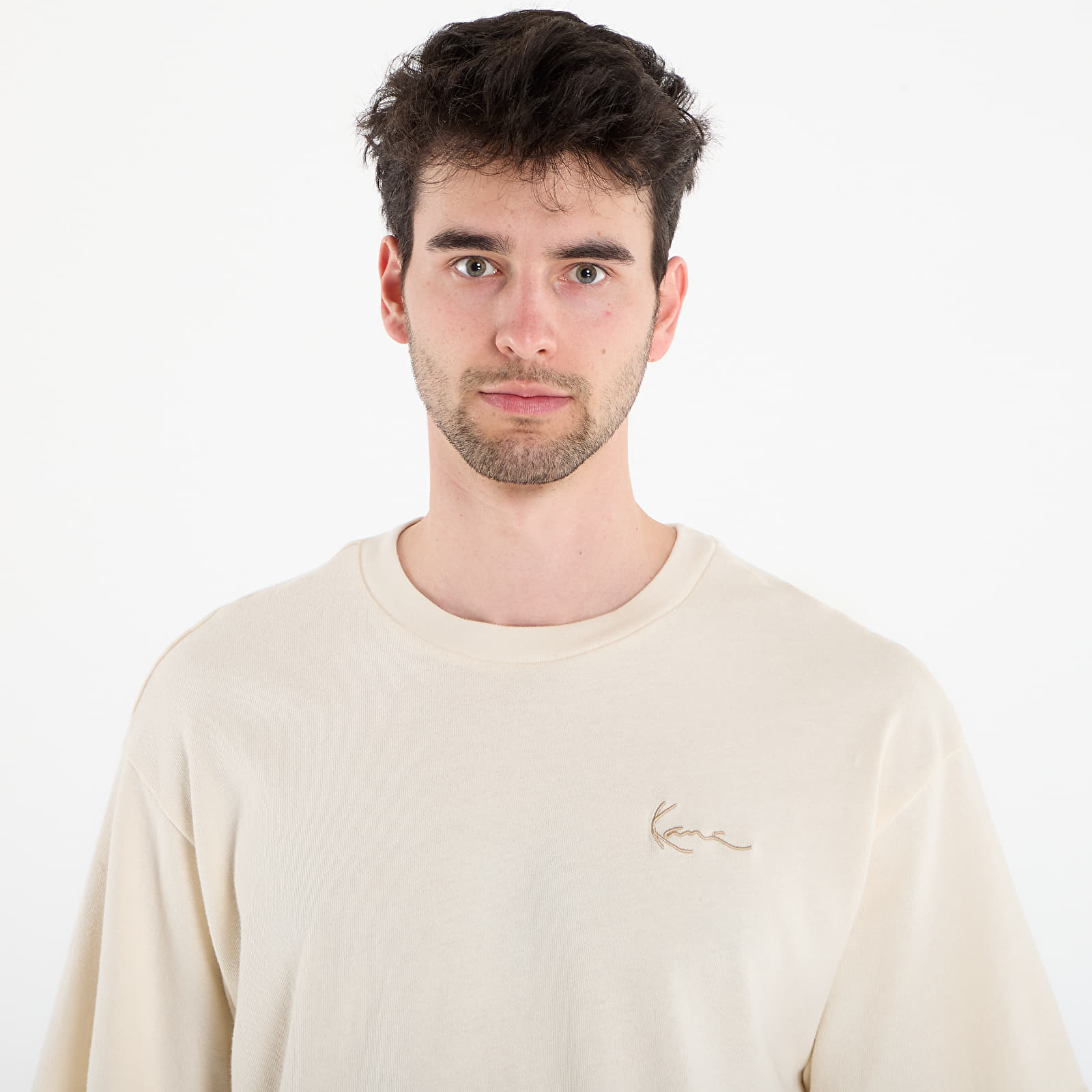 T-Shirts Karl Kani Signature Washed Oversized T-Shirt White