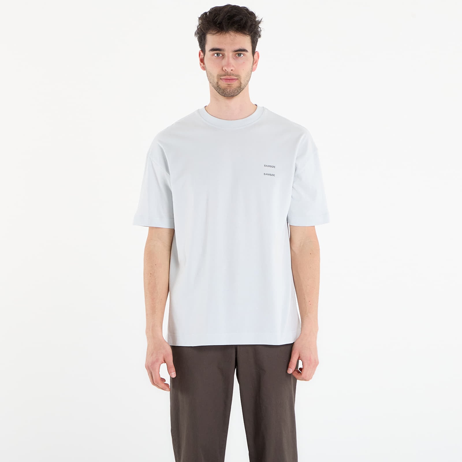 Тениска Samsøe Samsøe Joel T-Shirt Skywriting S