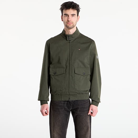 Bunda Tommy Hilfiger Cotton Harrington Eclipse Green