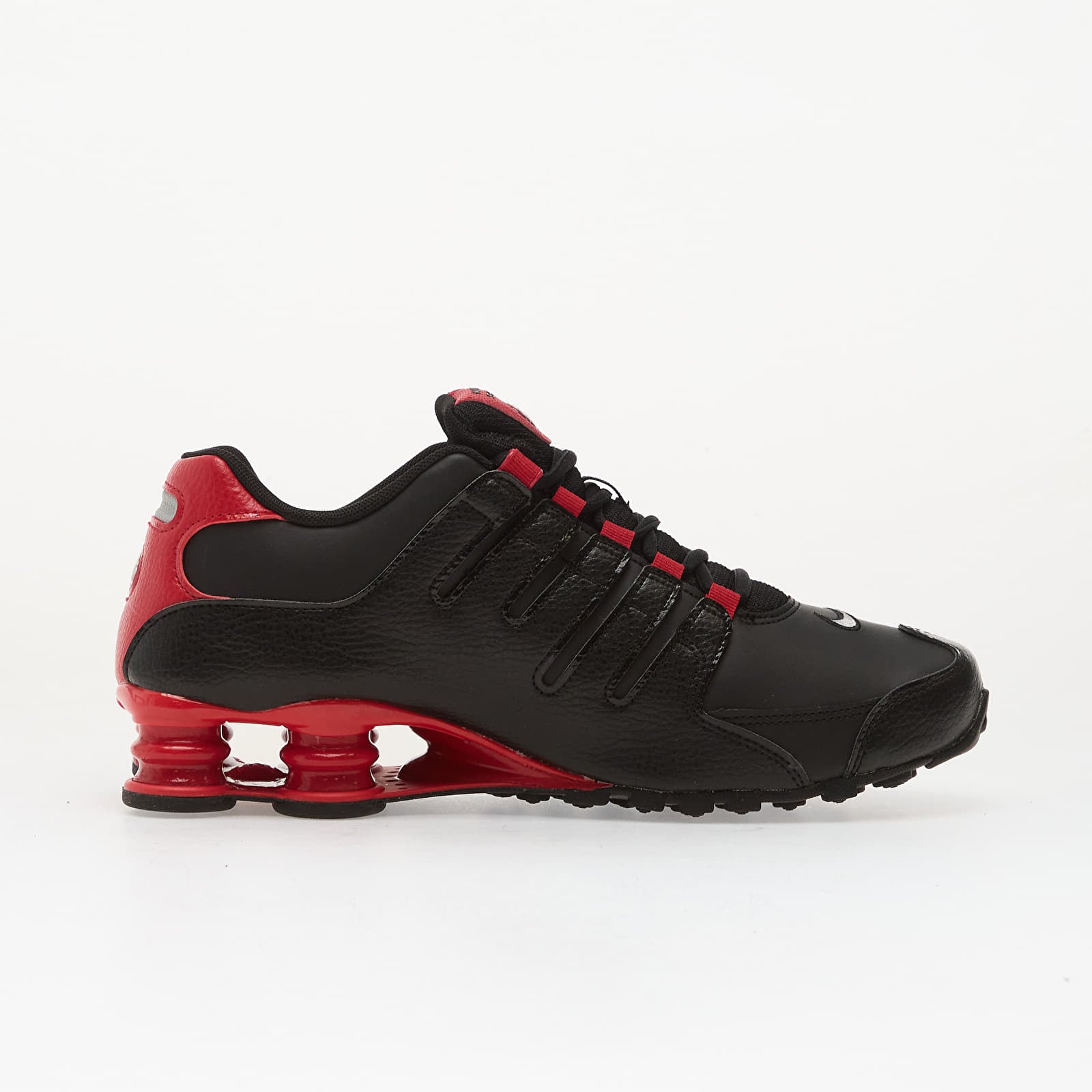 Men's sneakers and shoes Nike Shox Nz Black/ Flt Silver-Gym Red