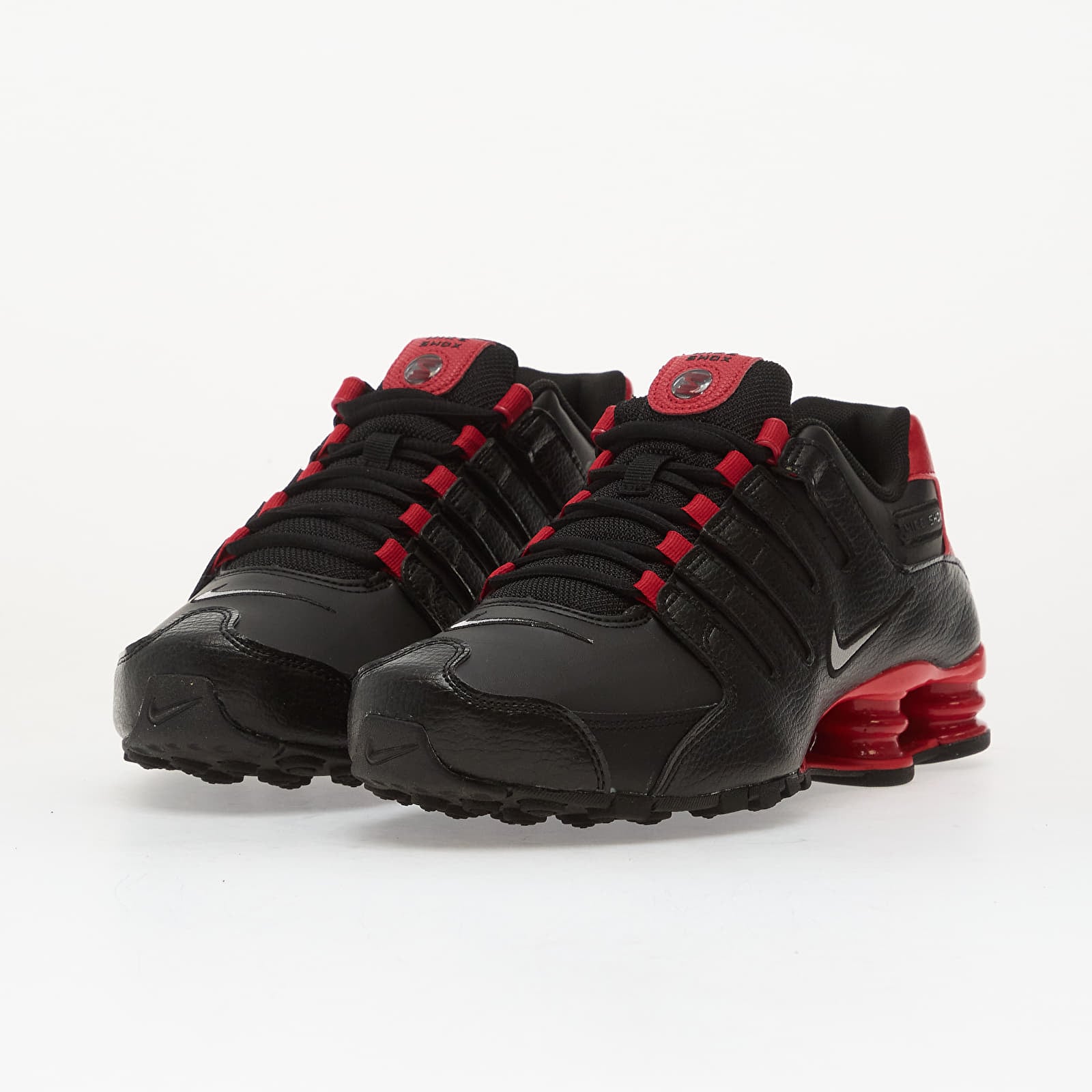 Men's sneakers and shoes Nike Shox Nz Black/ Flt Silver-Gym Red