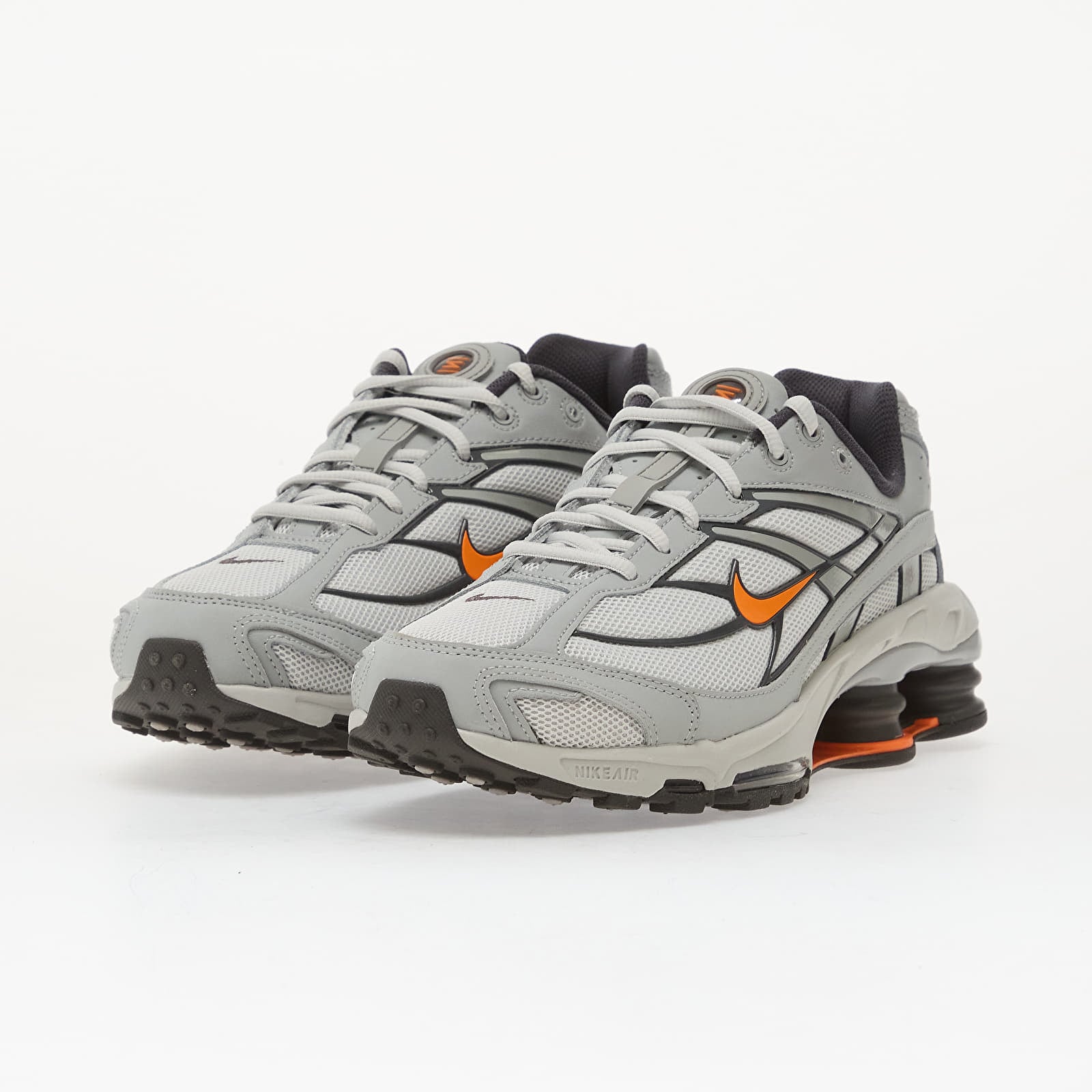 Men's sneakers and shoes Nike Shox Ride 2 Photon Dust/ Total Orange-Lt Smoke Grey
