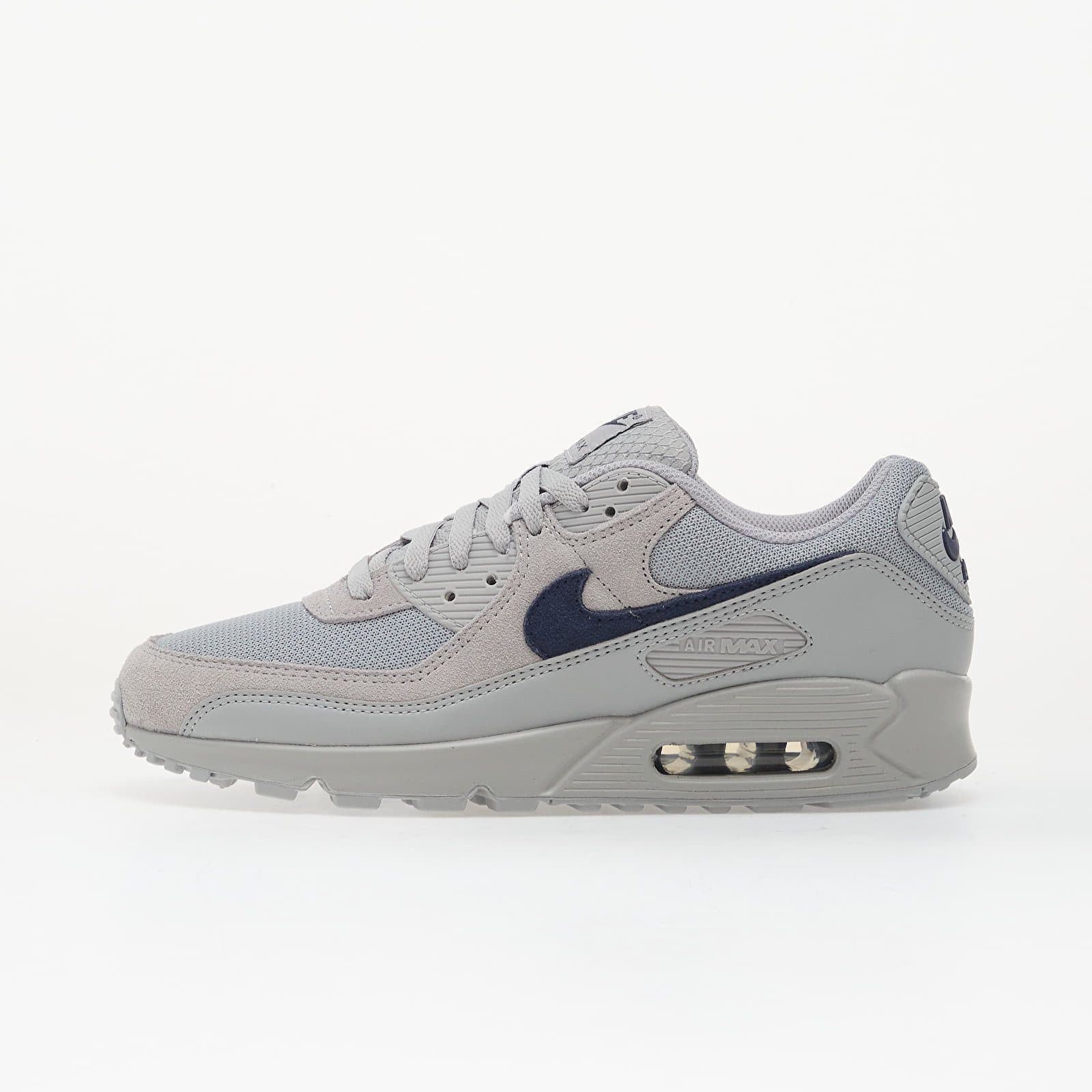 Сникърси Nike Air Max 90 Wolf Grey/ Midnight Navy-Wolf Grey EUR 41