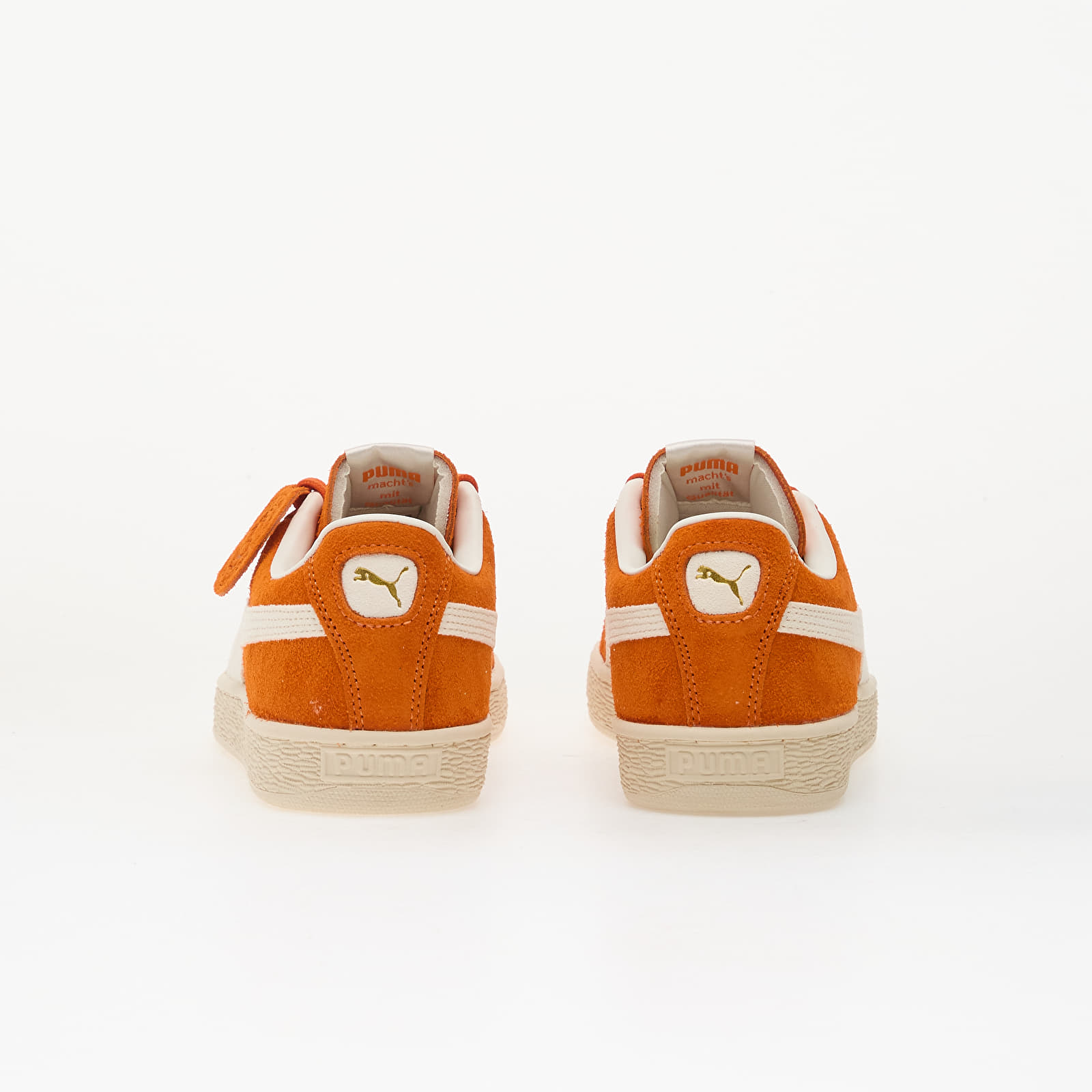 Pánske tenisky a topánky Puma Suede Charles F. Stead IV Orange Glo-Puma White