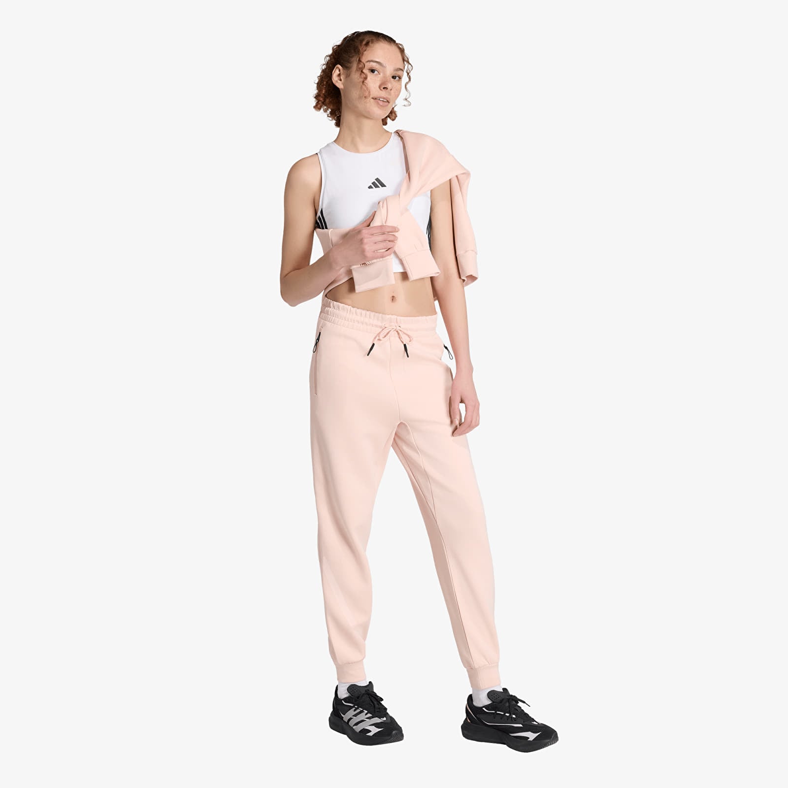 Tepláky adidas Z.N.E. Tracksuit Bottoms Blush Pink