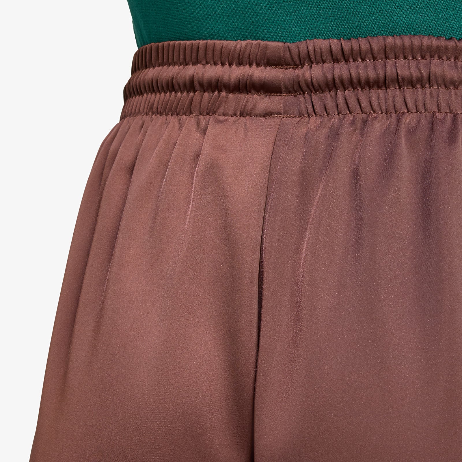 Kelnės adidas Adicolor Satin Wide Leg Track Joggers Auburn/ Earth Strata