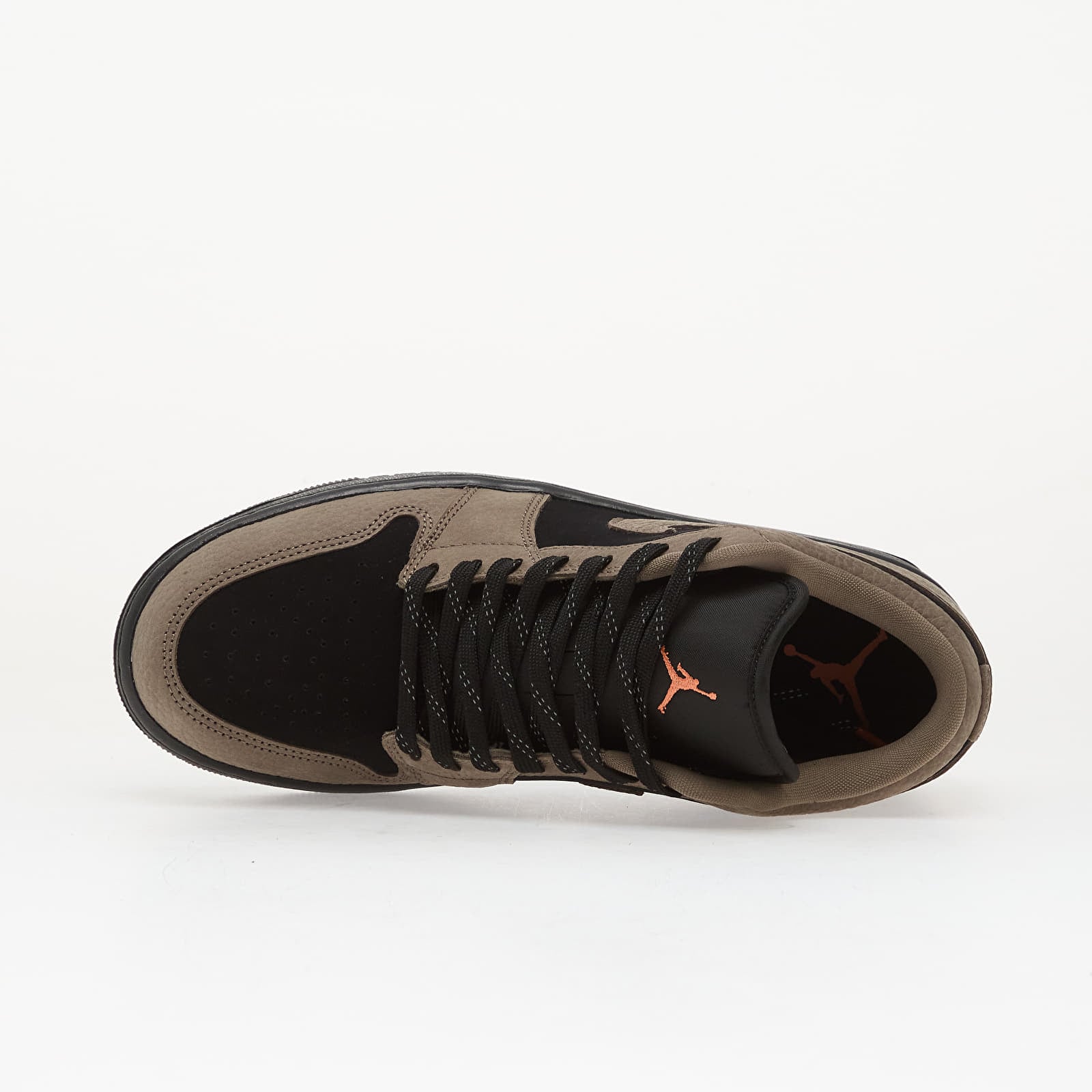 Vīriešu čības un apavi Air Jordan 1 Low Se Black/ Olive Grey-Lt Wild Mango
