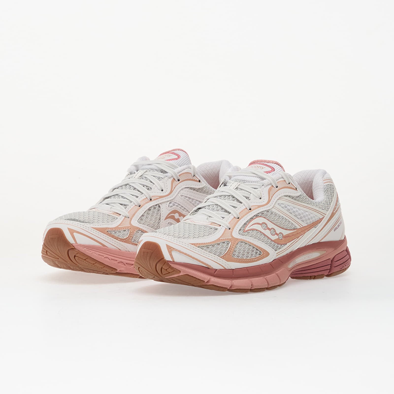 Men's sneakers and shoes Saucony Guide 7 White/ Peach