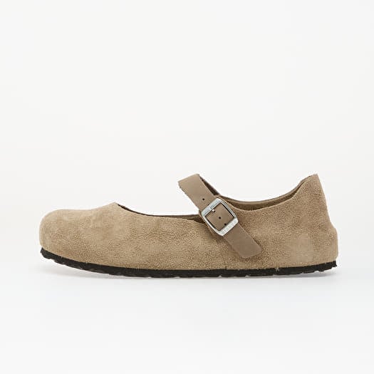 Birkenstock Mantova Suede Leather Women Taupe