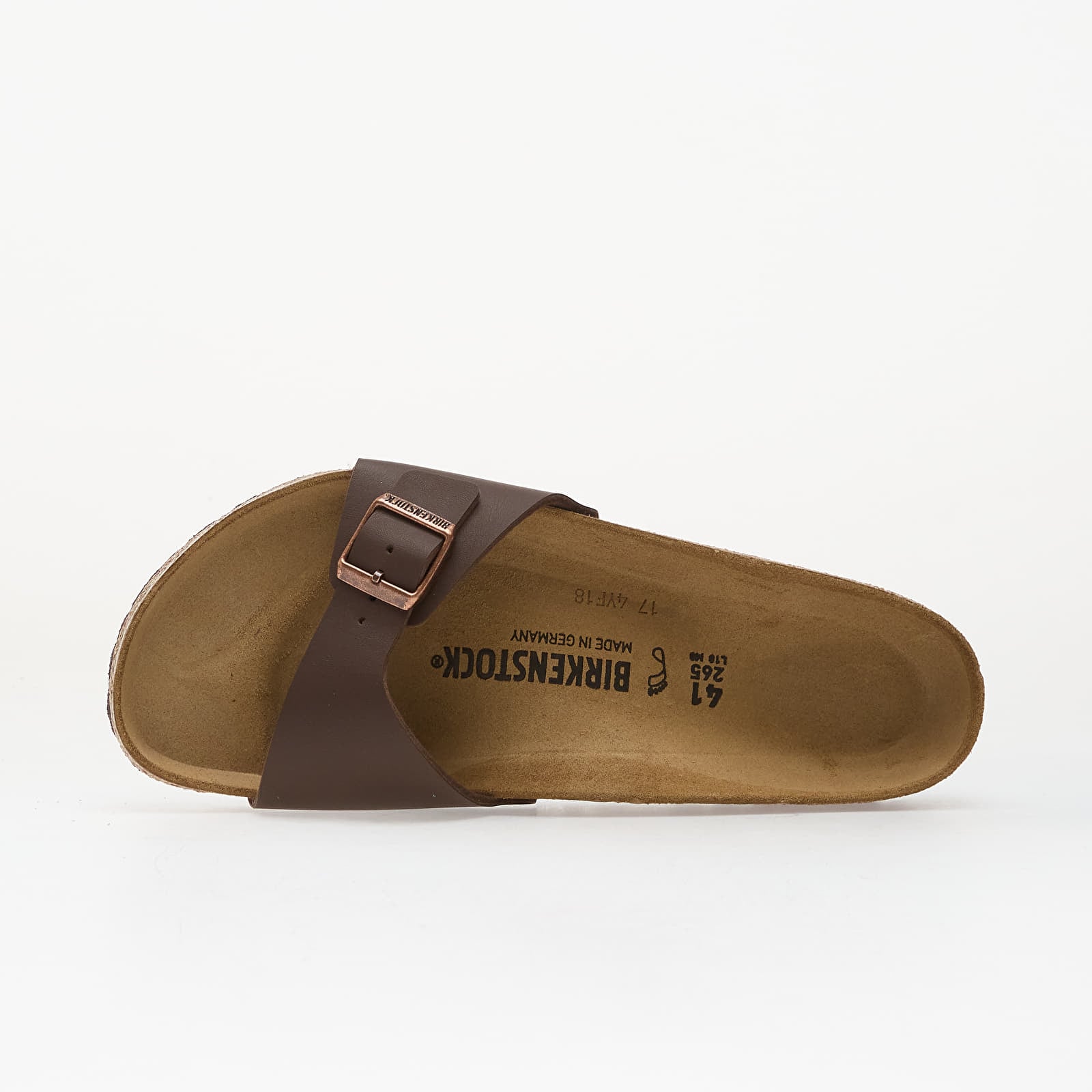 Joggesko og sko for menn Birkenstock Madrid Birko-Flor Unisex Dark Brown