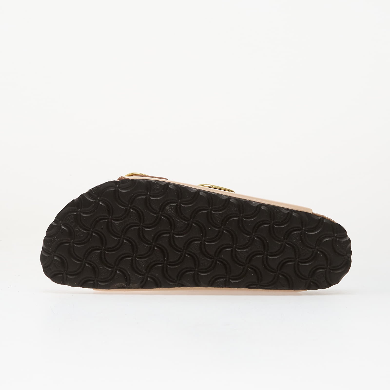 Női cipők Birkenstock Arizona Big Buckle Natural Leather Patent Women High-Shine New Beige