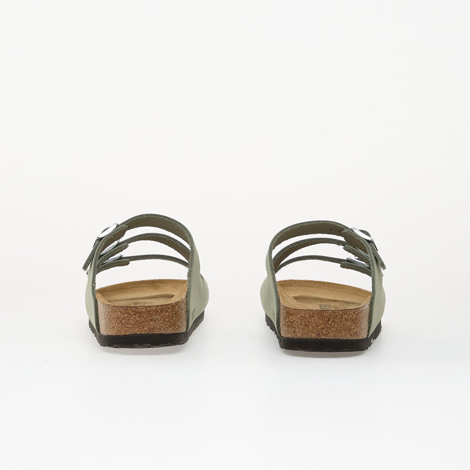 Sneakers und Schuhe für Frauen Birkenstock Florida Nubuck Leather Women Pure Sage