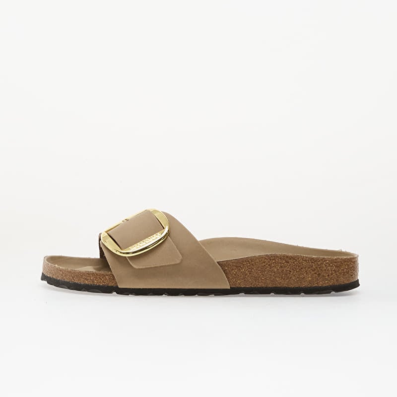 Birkenstock Madrid Big Buckle Oiled Leather Women Tabacco Brown