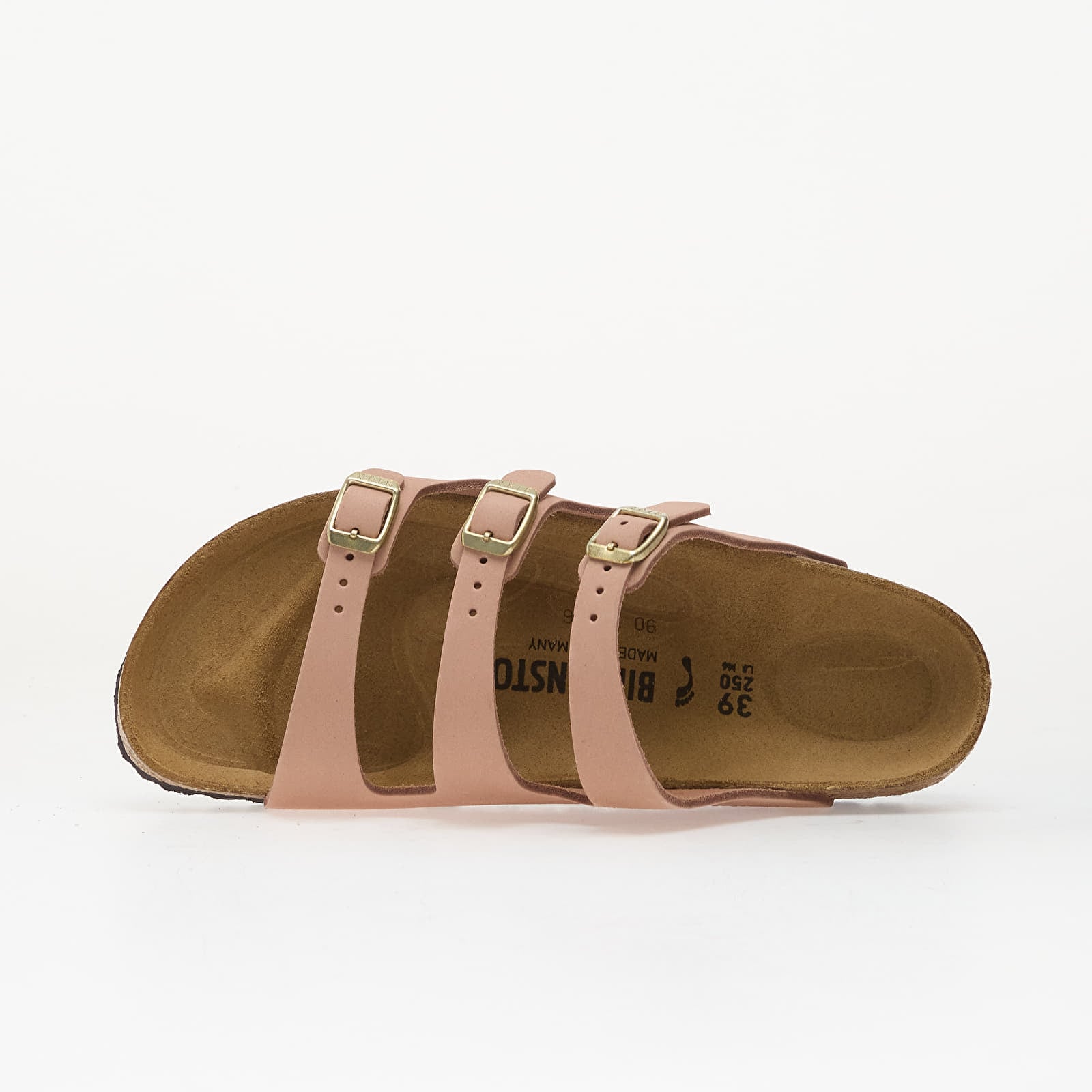 Women's sneakers and shoes Birkenstock Florida Nubuck Leather Women Soft Pink