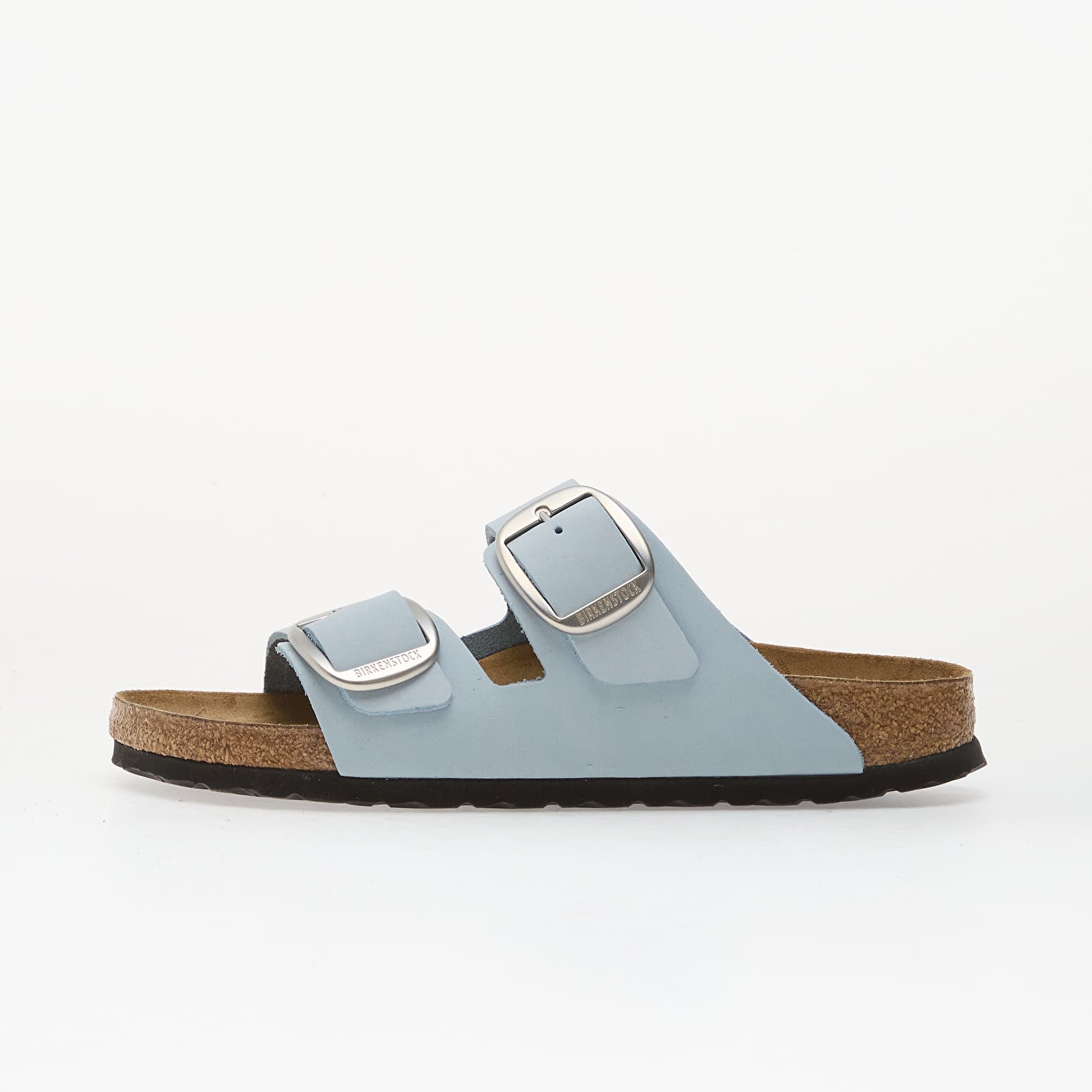 Naiste tossud ja kingad Birkenstock Arizona Big Buckle Nubuck Leather Women Baby Blue