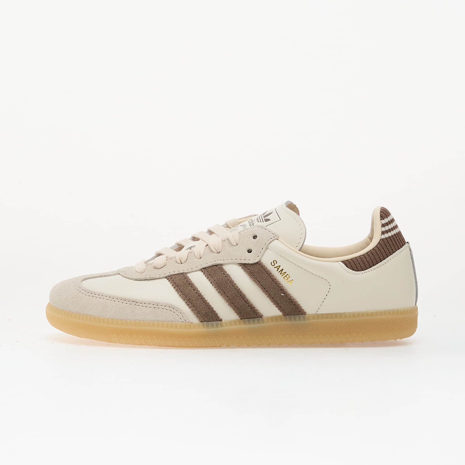 Moški čevlji adidas Samba Og Cloud White/ Earth Strata/ Gum