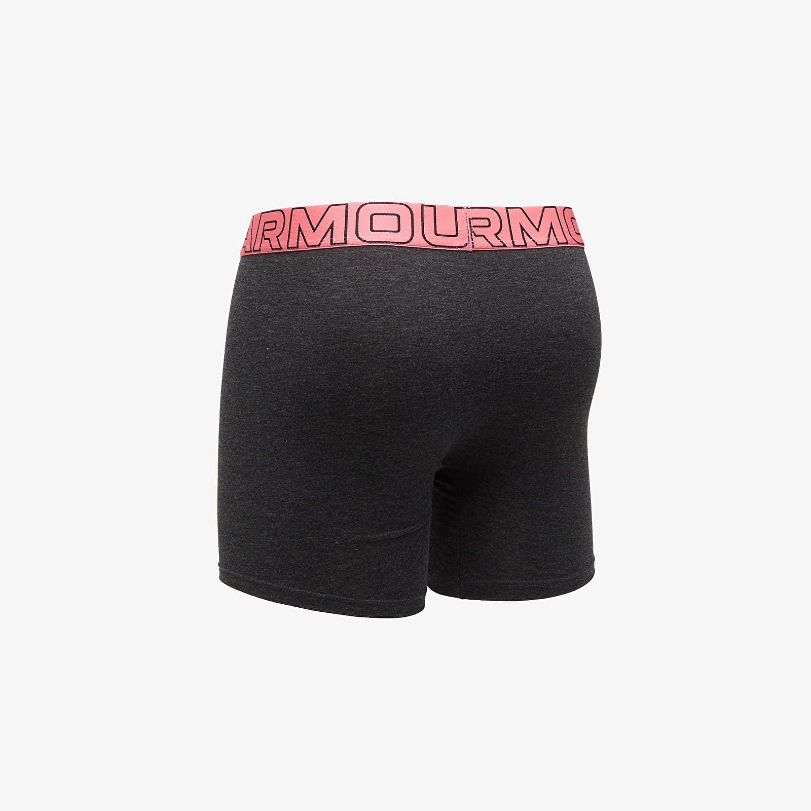 Muške bokserice Under Armour Performance Cotton Solid 6in 3-Pack Black