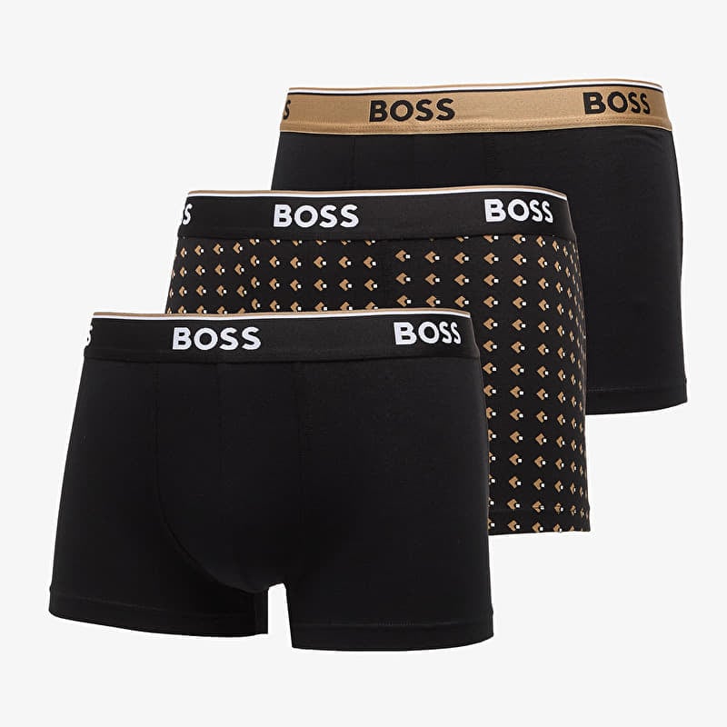 Boxers Hugo Boss Trunk 3-Pack Power Desig Beige
