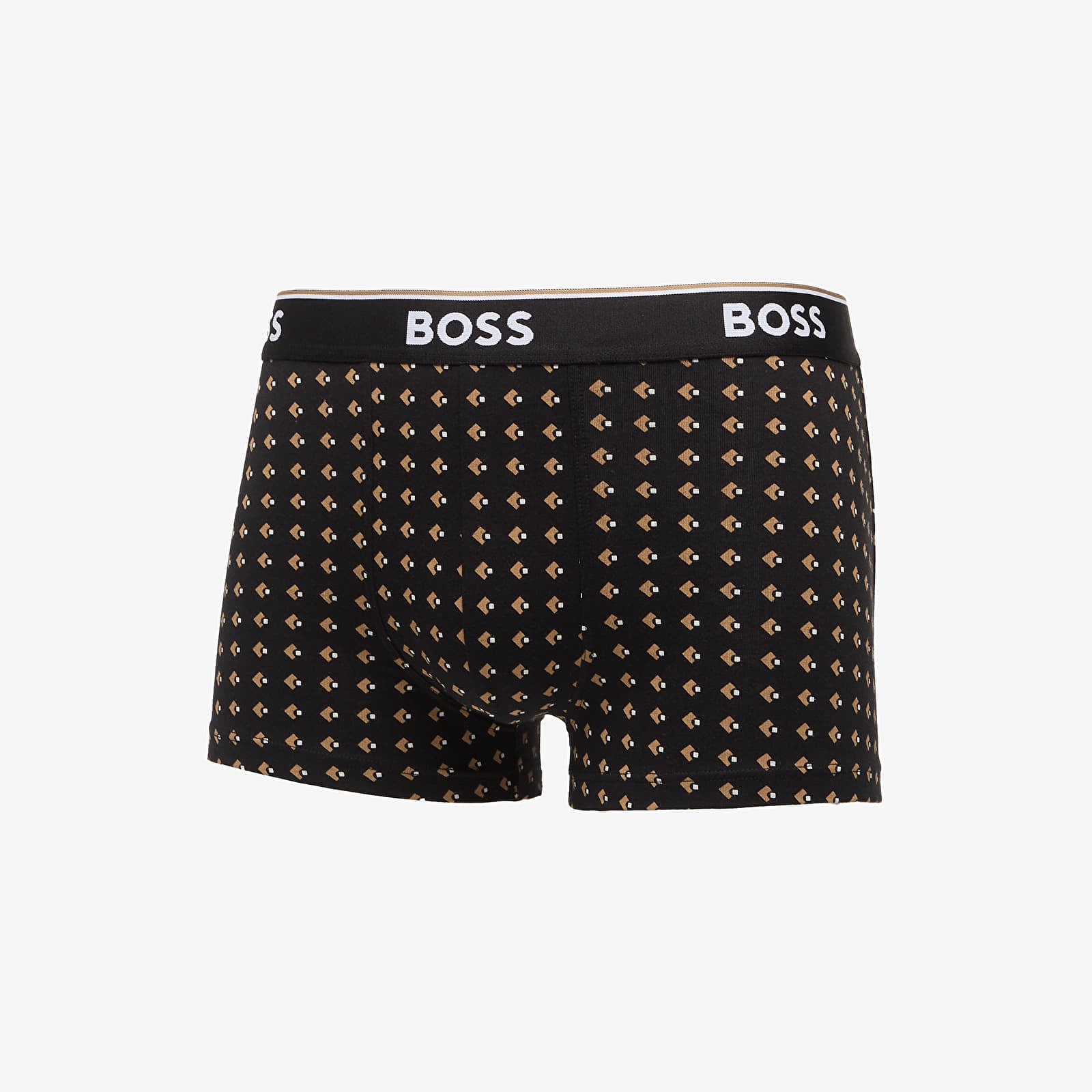 Vyriški bokseriai Hugo Boss Trunk 3-Pack Power Desig Beige