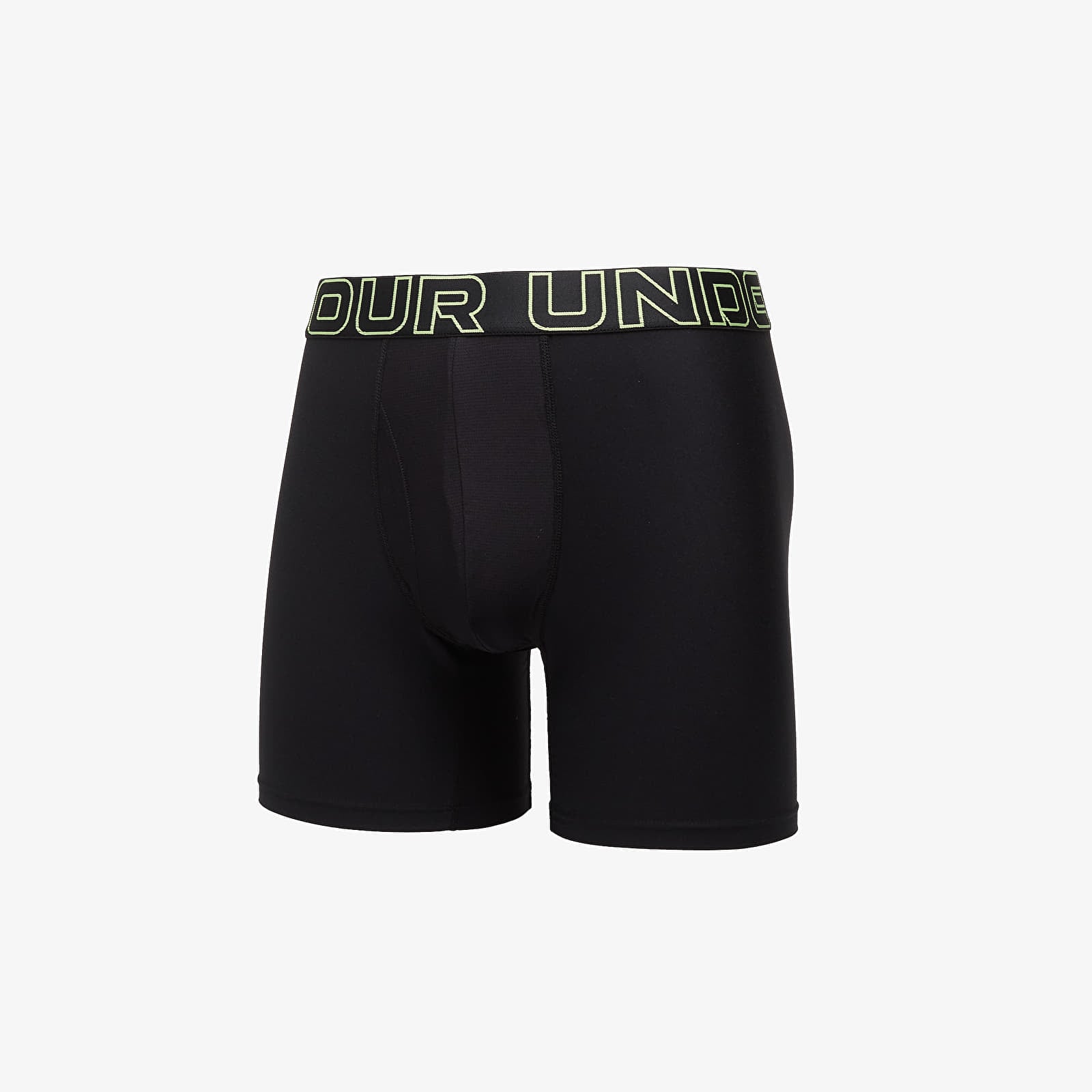 Muške bokserice Under Armour Performance Tech Solid 6in 3-Pack Black