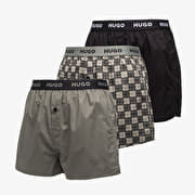 Hugo Boss Woven Boxer 3-Pack Black