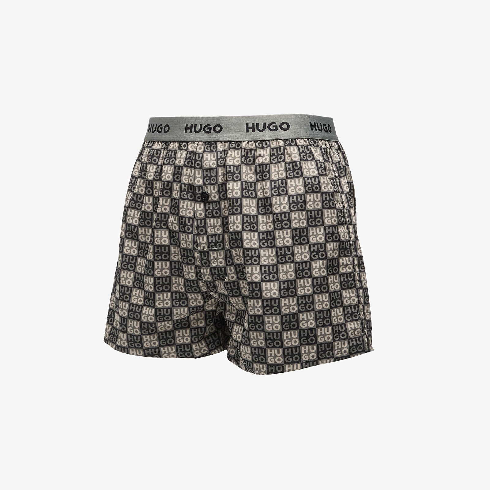 Boxershorts für Männer Hugo Boss Woven Boxer 3-Pack Black