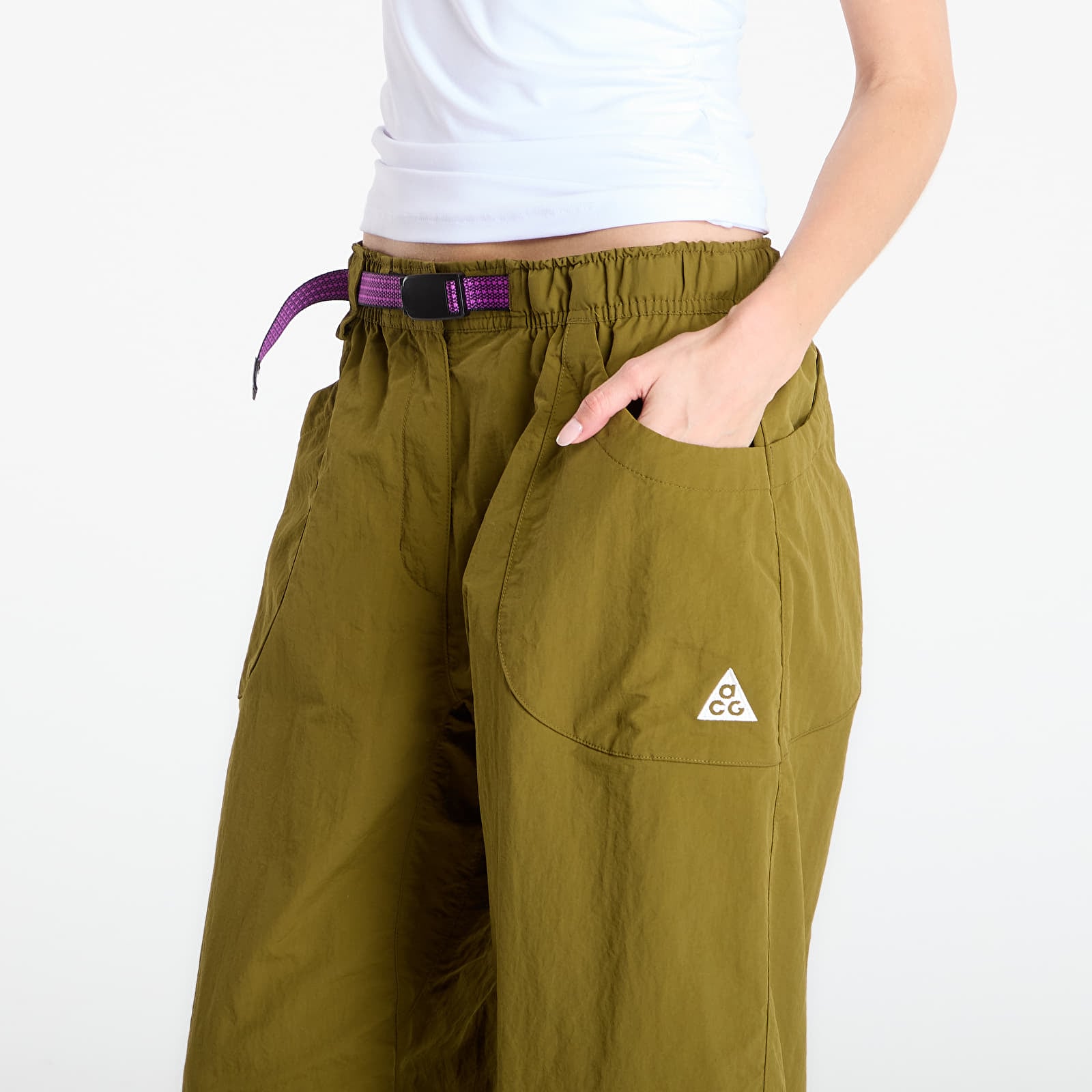 Ženske hlače Nike ACG "Dolomiti" Women's Pants Olive Flak/ Black/ Summit White