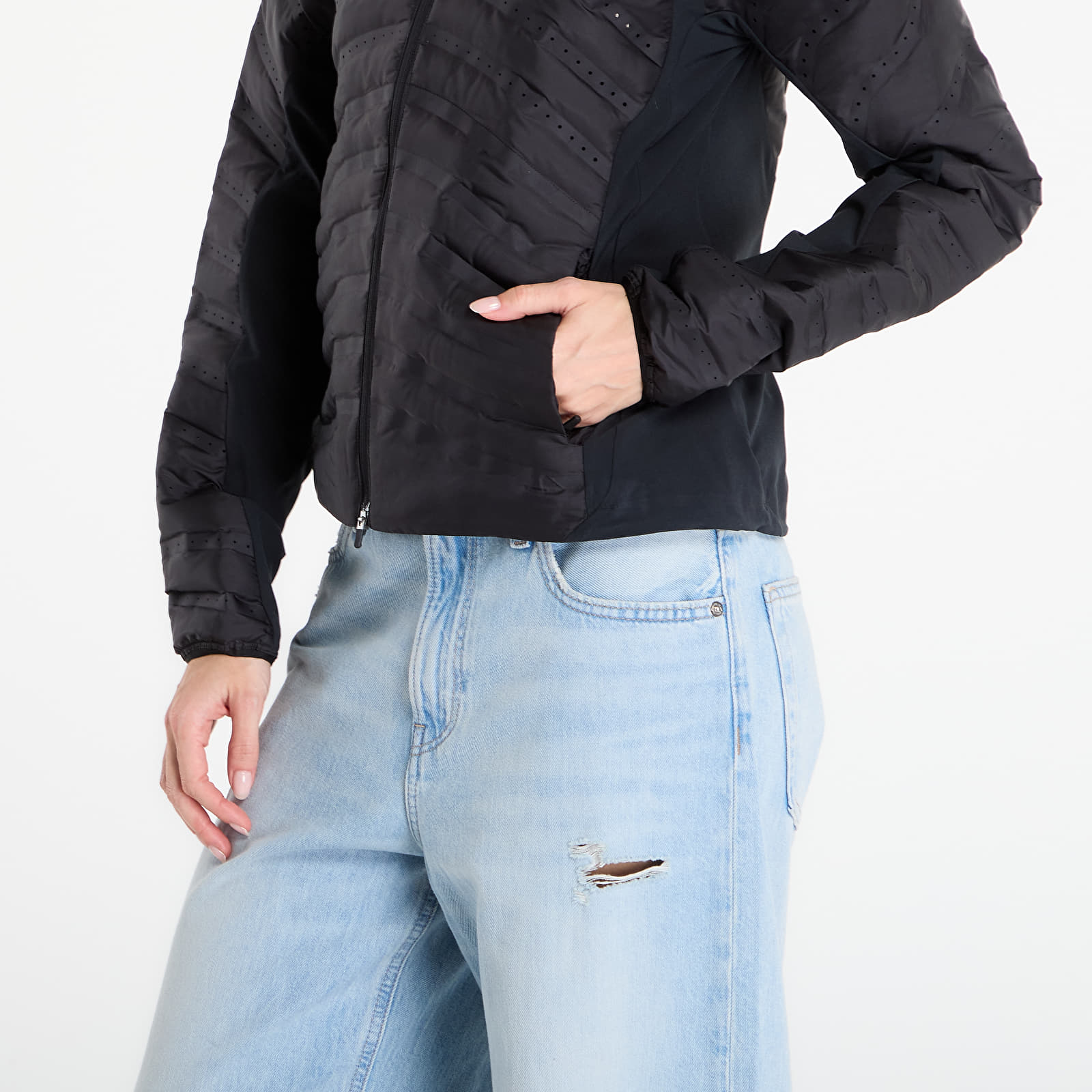 Naiste jakid Nike ACG "Lava Loft" Women's Therma-FIT Trail Running Jacket Black/ Black/ Black/ Summit White