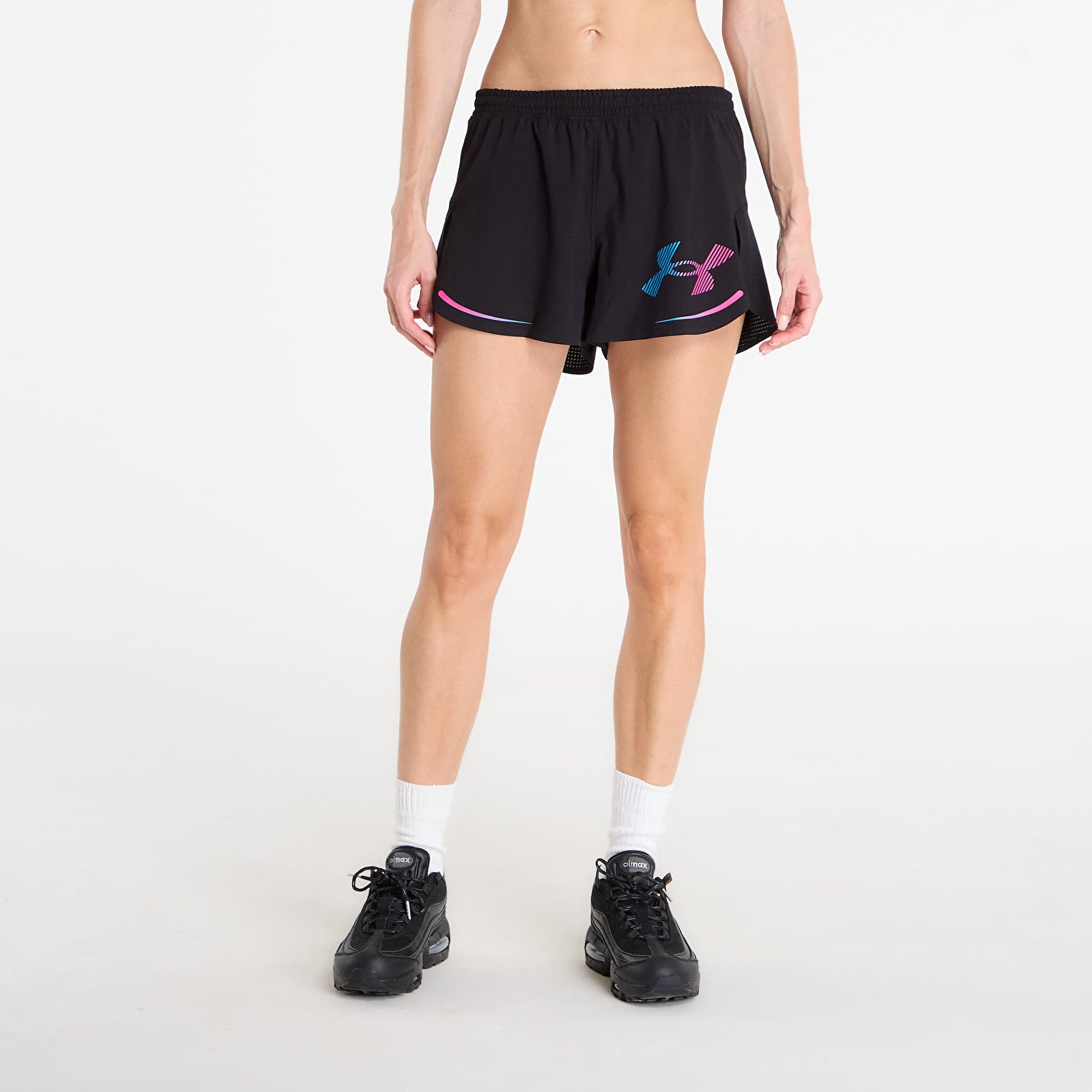 Naisten shortsit Under Armour Velociti Elite Shorts Black