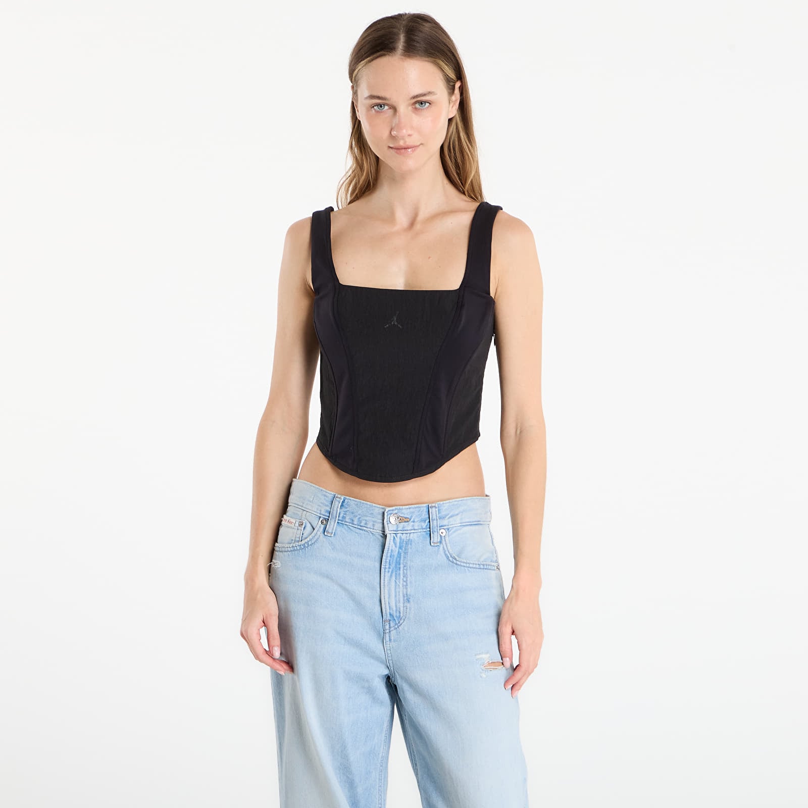 Női topok Jordan Flight Club Women's Corset Black/ Black