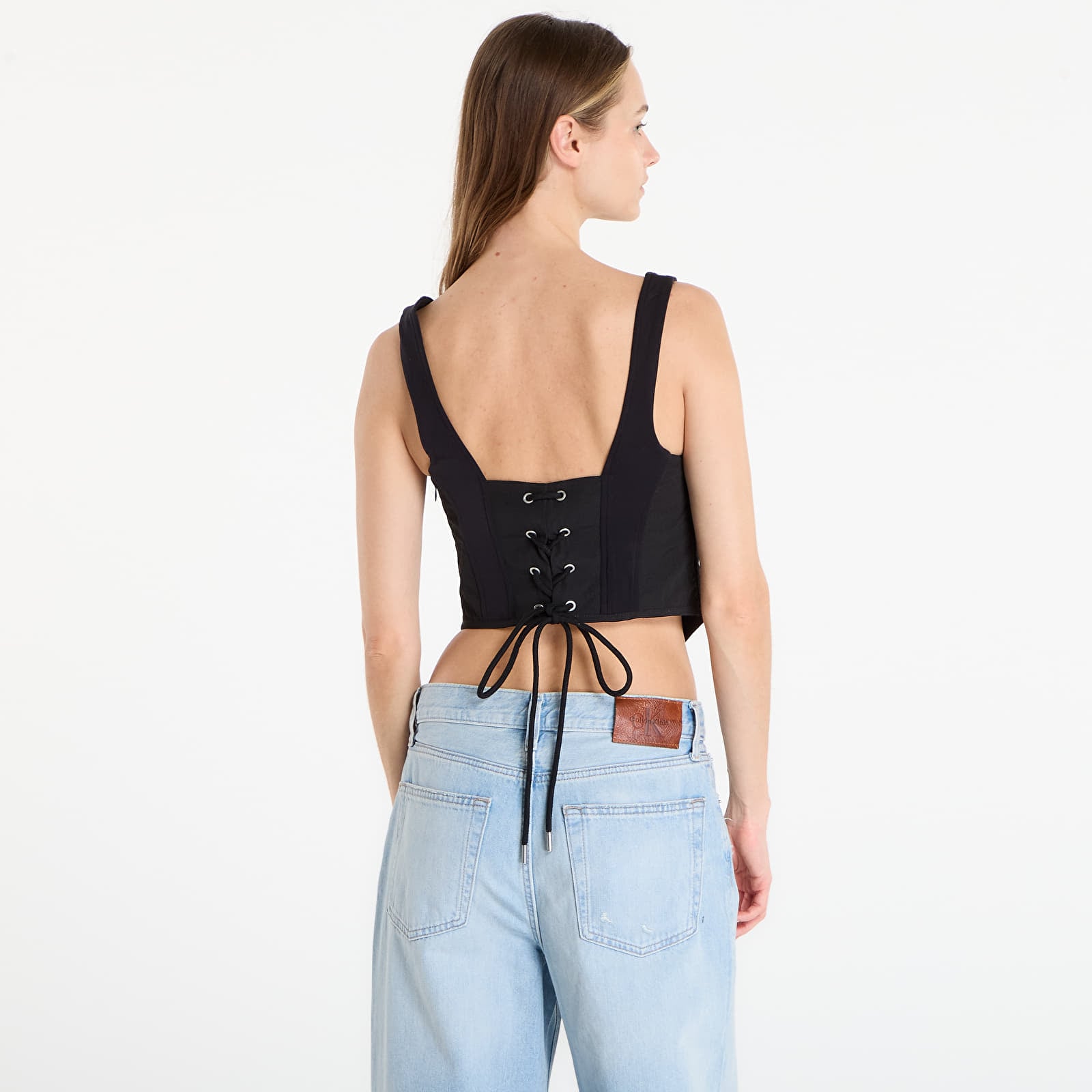 Női topok Jordan Flight Club Women's Corset Black/ Black