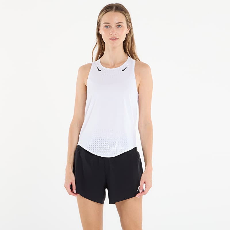 Nike AeroSwift Women's Dri-FIT ADV Running Singlet White/ Black