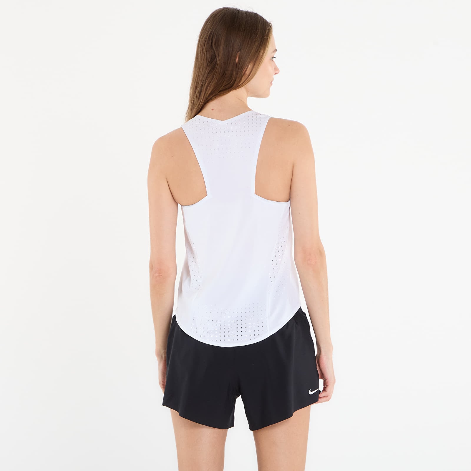 Дамски потници Nike AeroSwift Women's Dri-FIT ADV Running Singlet White/ Black