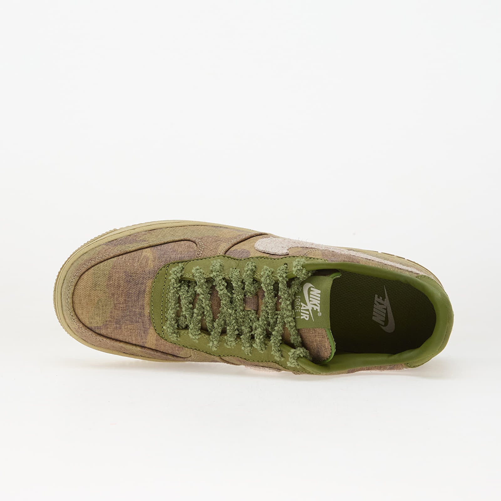 Men's sneakers and shoes Nike Air Force 1 Low Qs Camo Asparagus/ Wheat Grass-Aluminum-Phantom