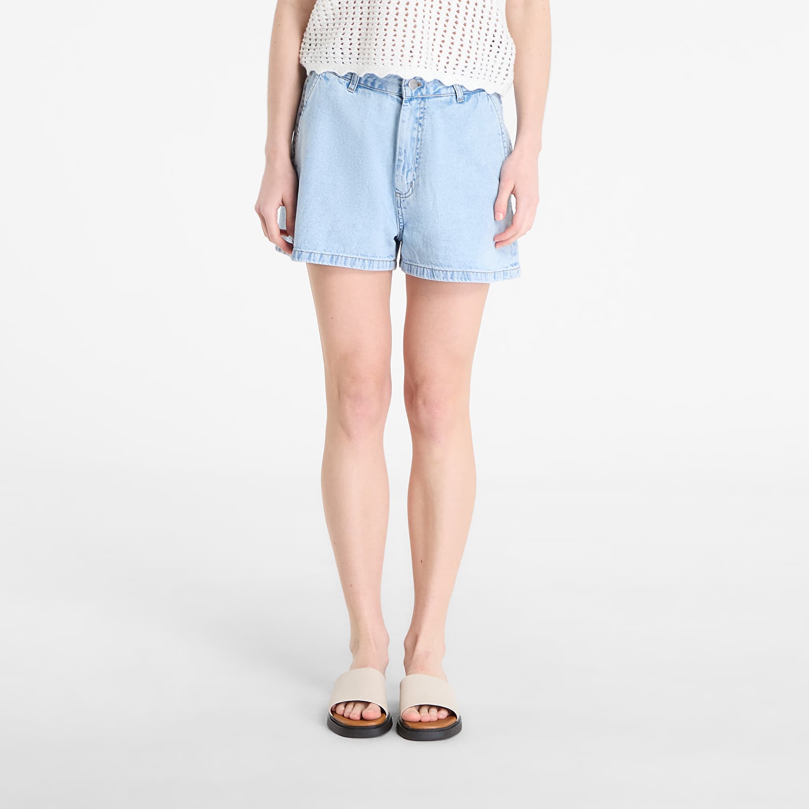 Kraťasy Carhartt WIP W' Lova Short Blue