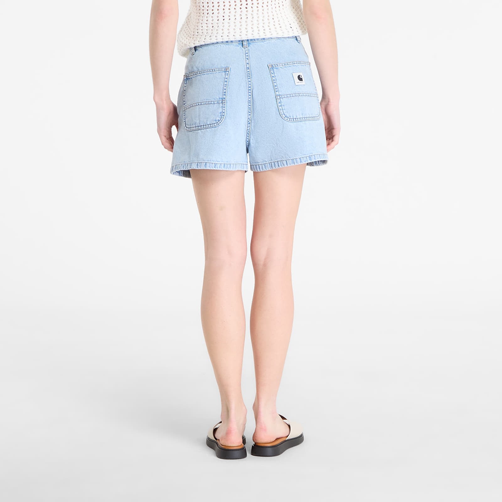 Kraťasy Carhartt WIP W' Lova Short Blue