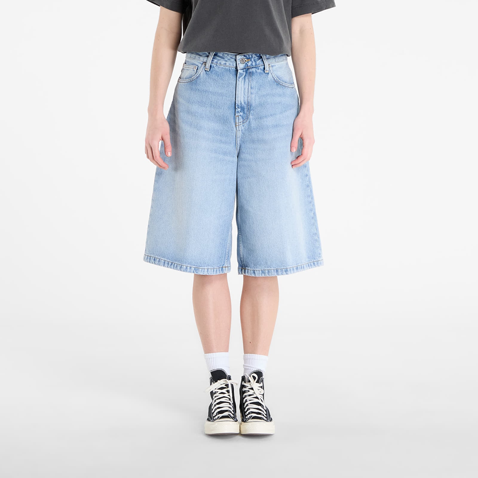 Kraťasy Carhartt WIP W' Belmont Short Blue