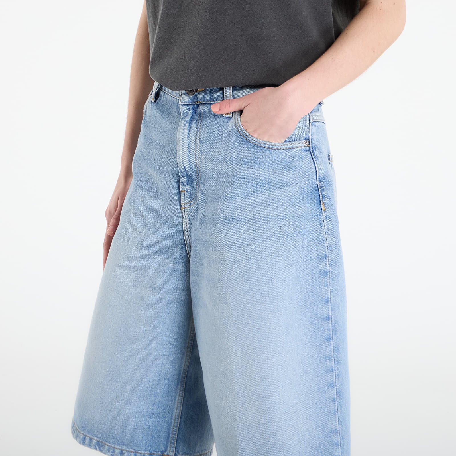 Kraťasy Carhartt WIP W' Belmont Short Blue