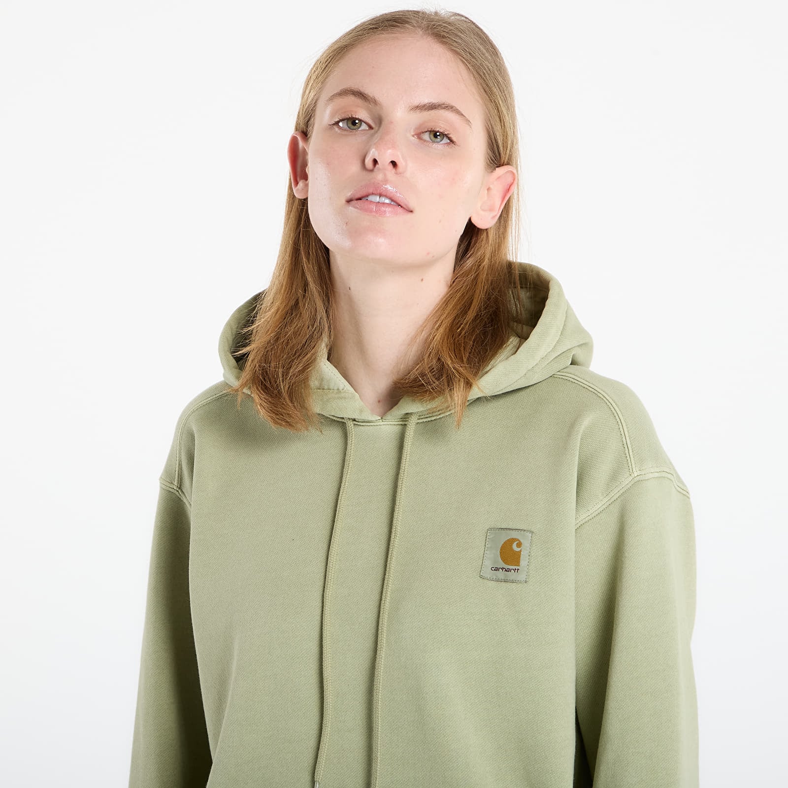 Puloverji   Carhartt WIP Hooded Nelson Sweat UNISEX Gentle Green