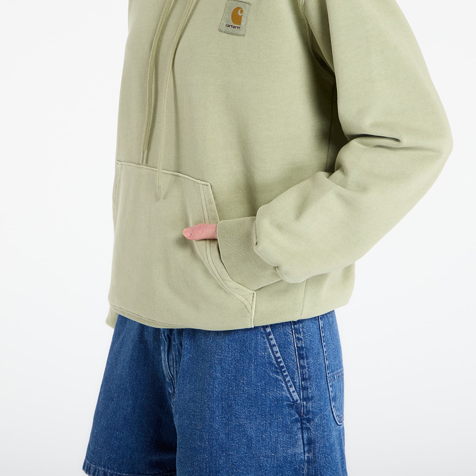 Puloverji   Carhartt WIP Hooded Nelson Sweat UNISEX Gentle Green