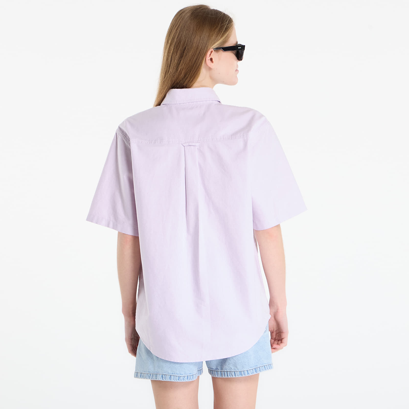 Särgid Carhartt WIP S/S Braxton Shirt UNISEX Gentle Purple/ Wax