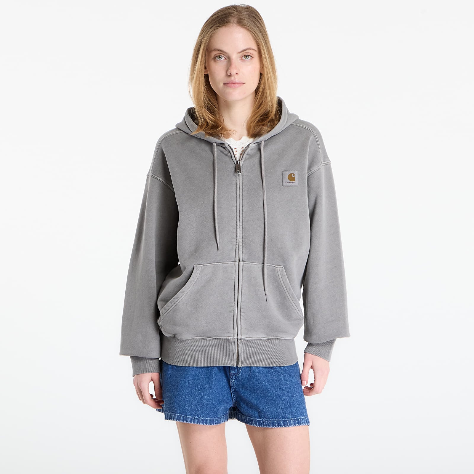 Moški hoodiji  Carhartt WIP Hooded Nelson Jacket UNISEX Yosemite