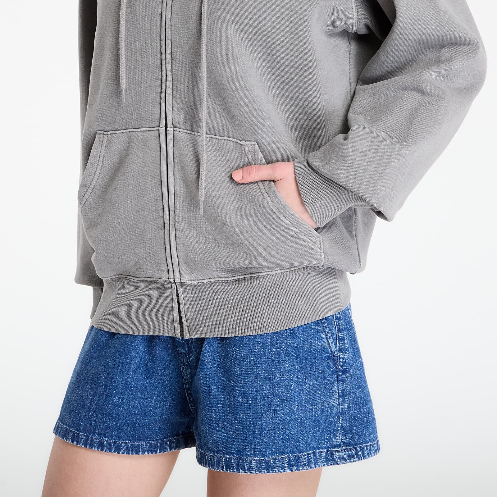 Moški hoodiji  Carhartt WIP Hooded Nelson Jacket UNISEX Yosemite