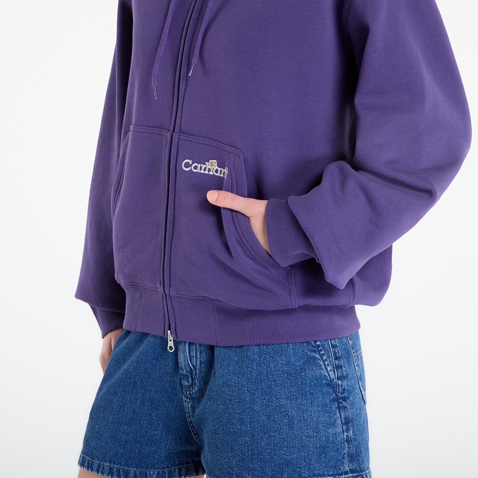 Kapuutsikud ja kampsunid Carhartt WIP Hooded WIP Label Sweat Jacket UNISEX Calla