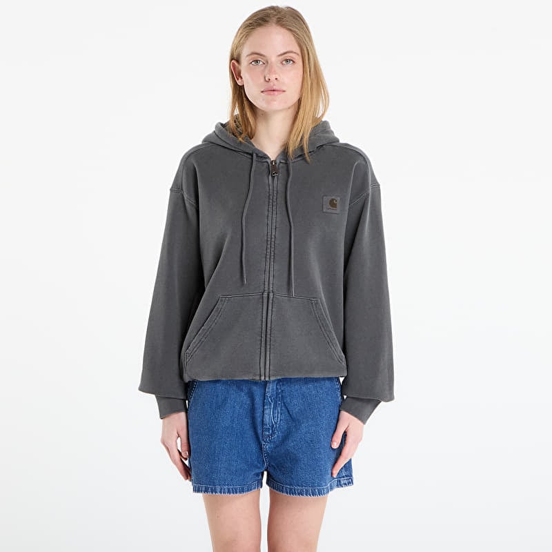 Džemperis Carhartt WIP Hooded Nelson Jacket UNISEX Black