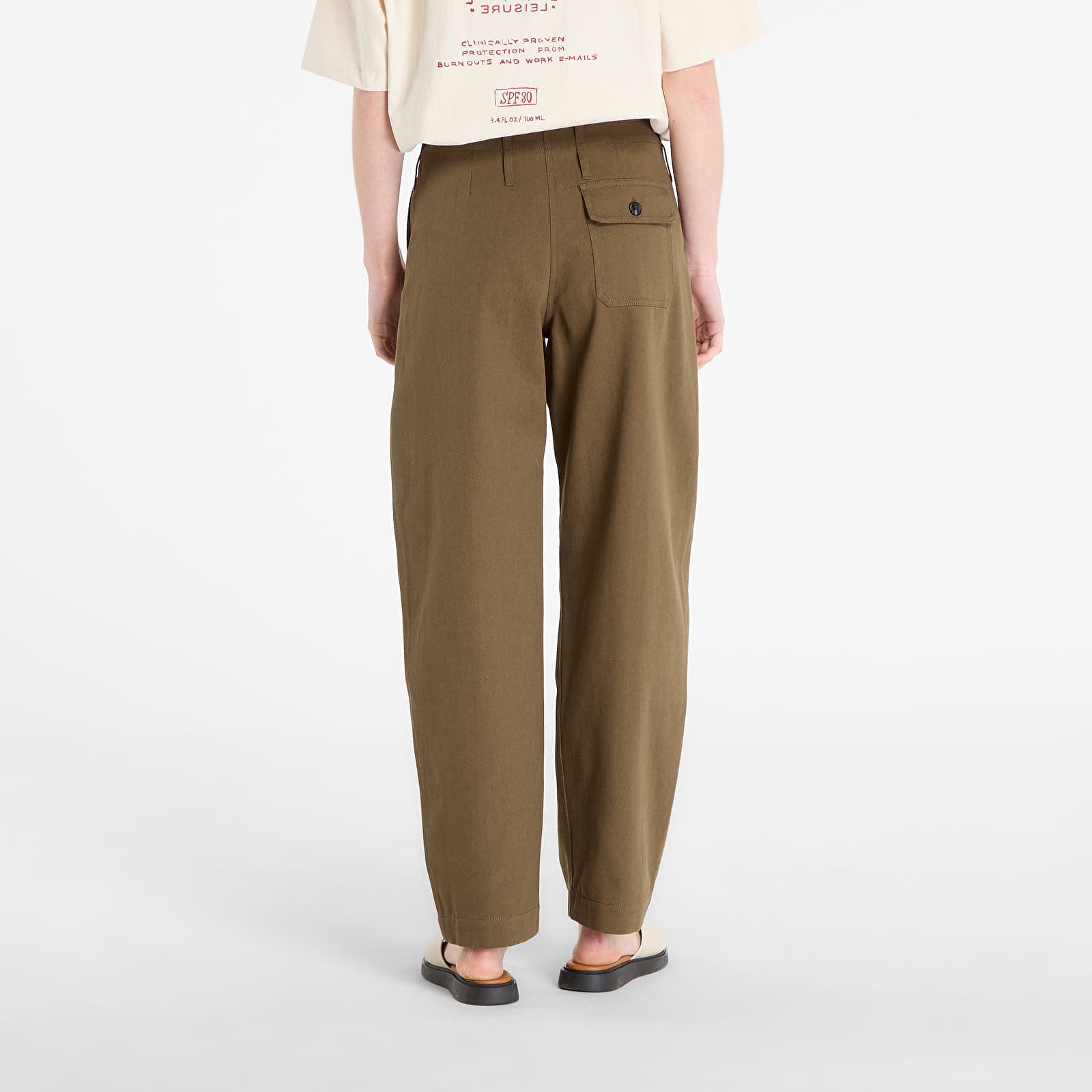 Pantaloni Samsøe Samsøe Sadide Trousers Beech