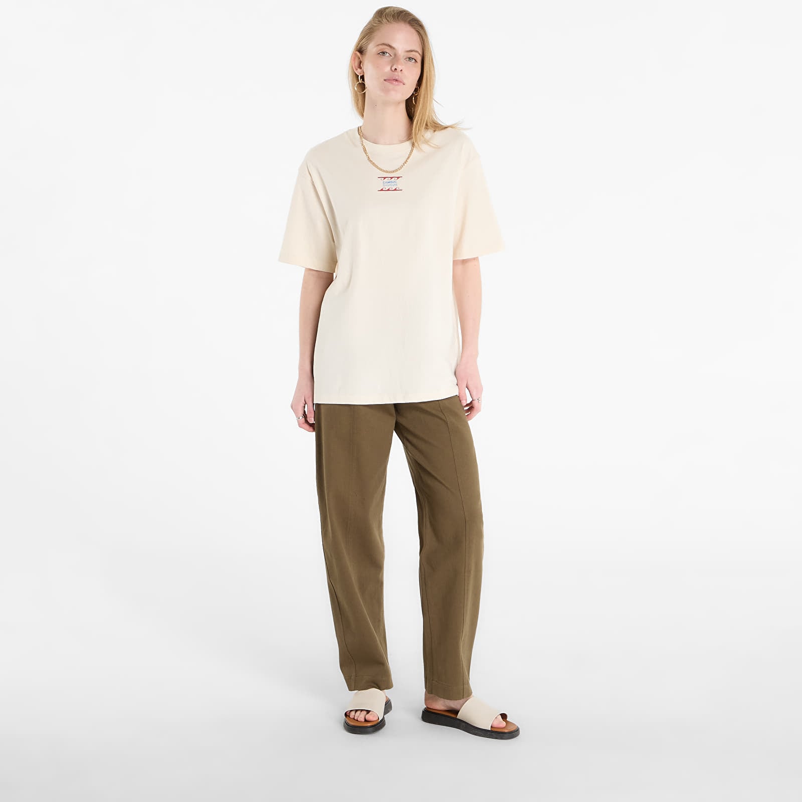 Pantaloni Samsøe Samsøe Sadide Trousers Beech