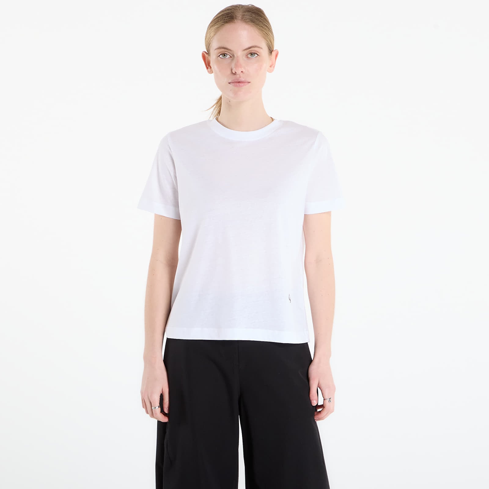 Тениска Samsøe Samsøe Sacamino Ss T-Shirt White Camera L