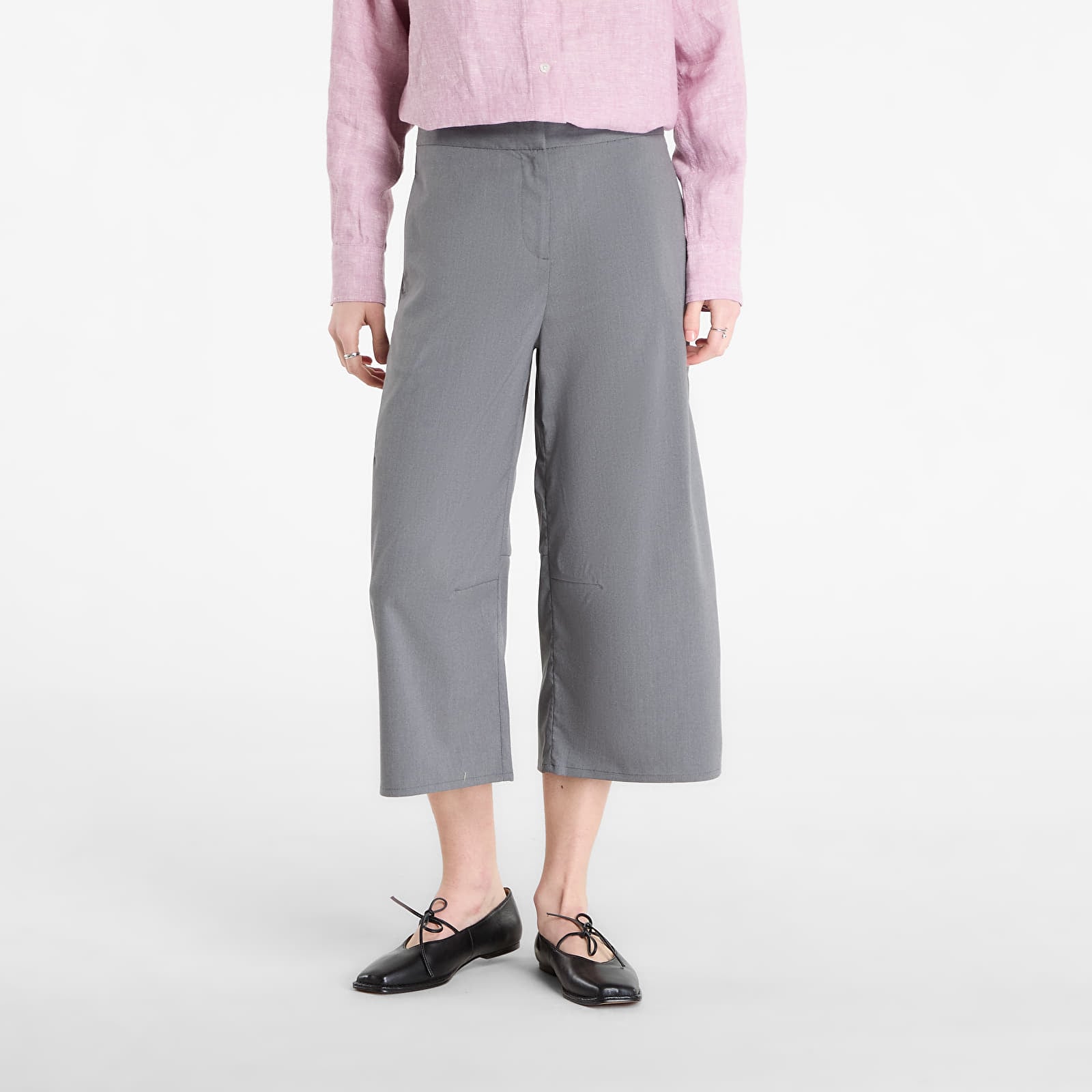 Shortsid Samsøe Samsøe Saroko Shorts Gun Metal Mel.