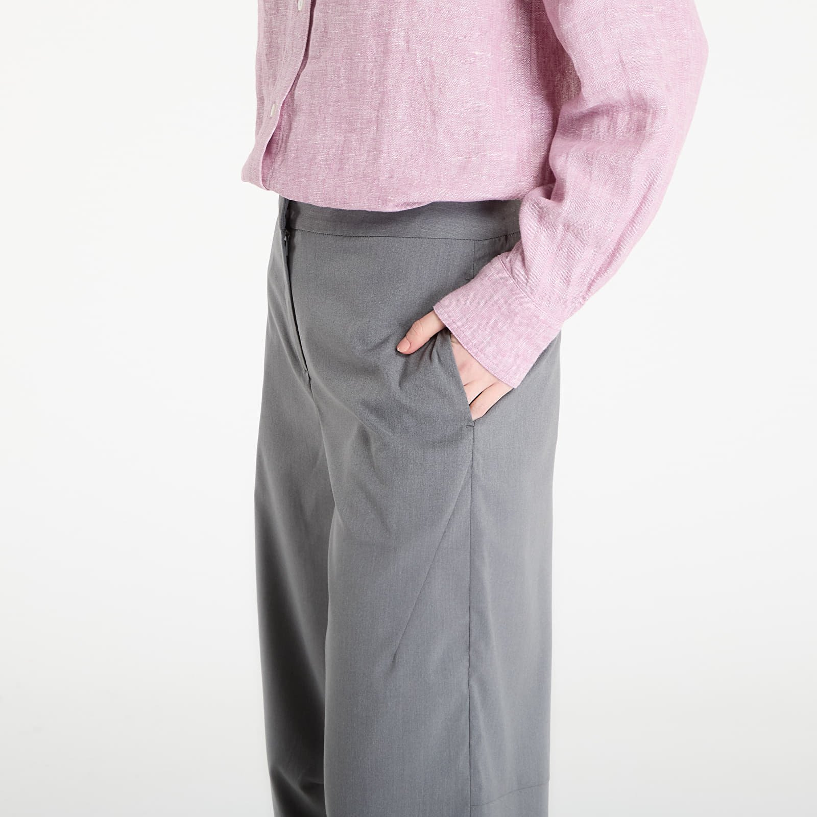 Shortsid Samsøe Samsøe Saroko Shorts Gun Metal Mel.